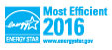 Most Efficient ENERGY STAR certified